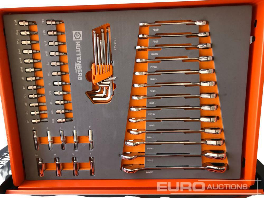 Unused Hüttenberg Tool Trolley, 6 Drawers with Tools - Garage & Verkstadsutrustning: bild 5 Unused Hüttenberg Tool Trolley, 6 Drawers with Tools - Garage & Verkstadsutrustning: bild 5