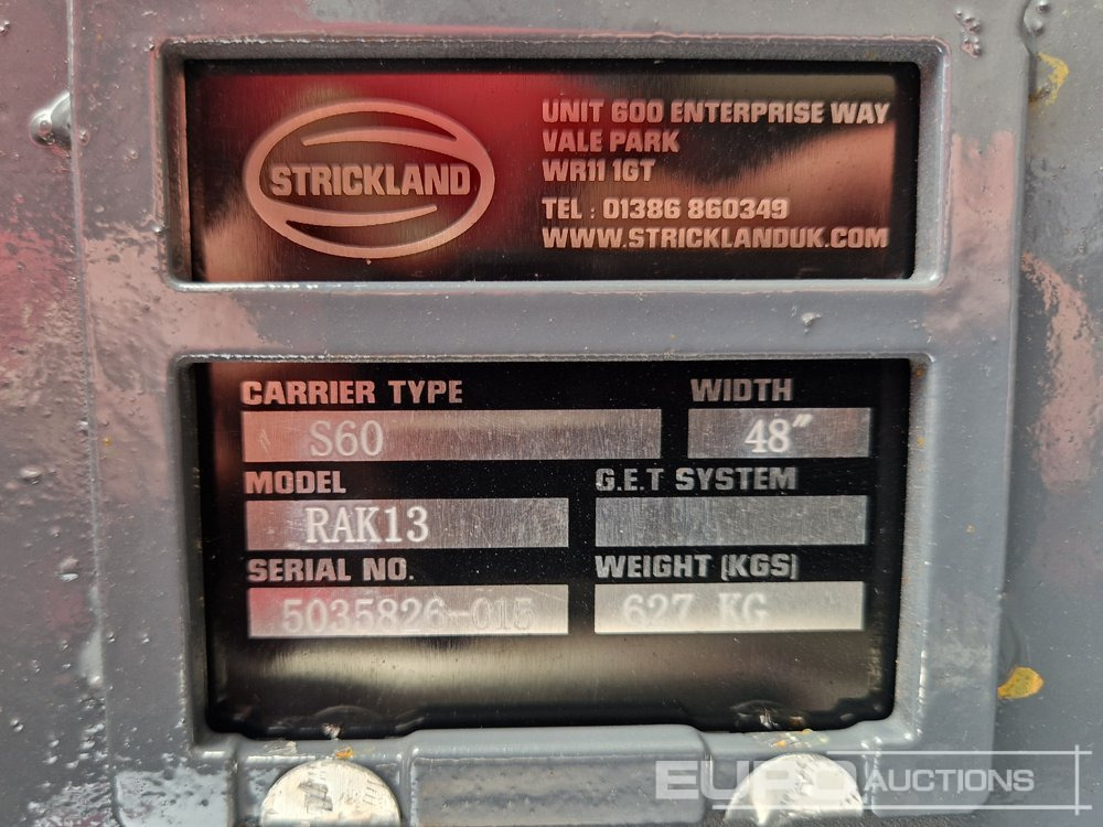 Ny Skopa Unused Strickland 48" Riddle Bucket to suit S60: bild 8 Ny Skopa Unused Strickland 48" Riddle Bucket to suit S60: bild 8