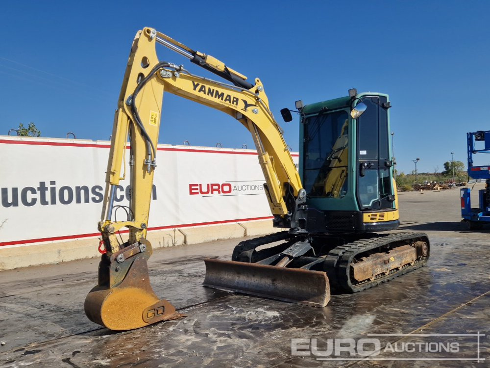 2015 Yanmar ViO50-U - Minigrävmaskin: bild 1 2015 Yanmar ViO50-U - Minigrävmaskin: bild 1