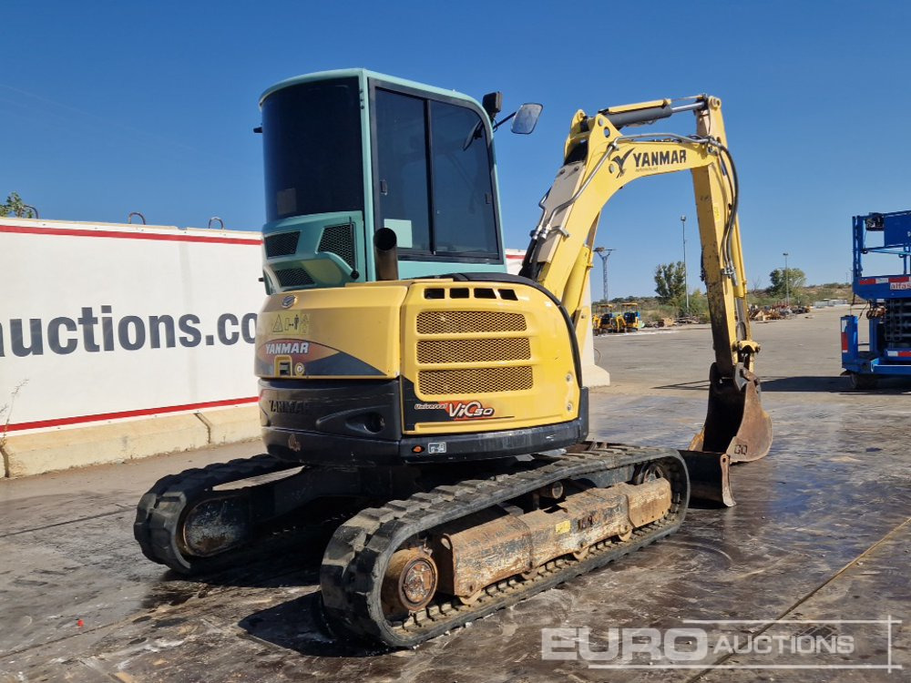 2015 Yanmar ViO50-U - Minigrävmaskin: bild 5 2015 Yanmar ViO50-U - Minigrävmaskin: bild 5