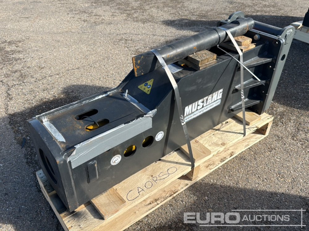 Unused 2025 Mustang HM550 - Hydraulisk hammare: bild 1 Unused 2025 Mustang HM550 - Hydraulisk hammare: bild 1