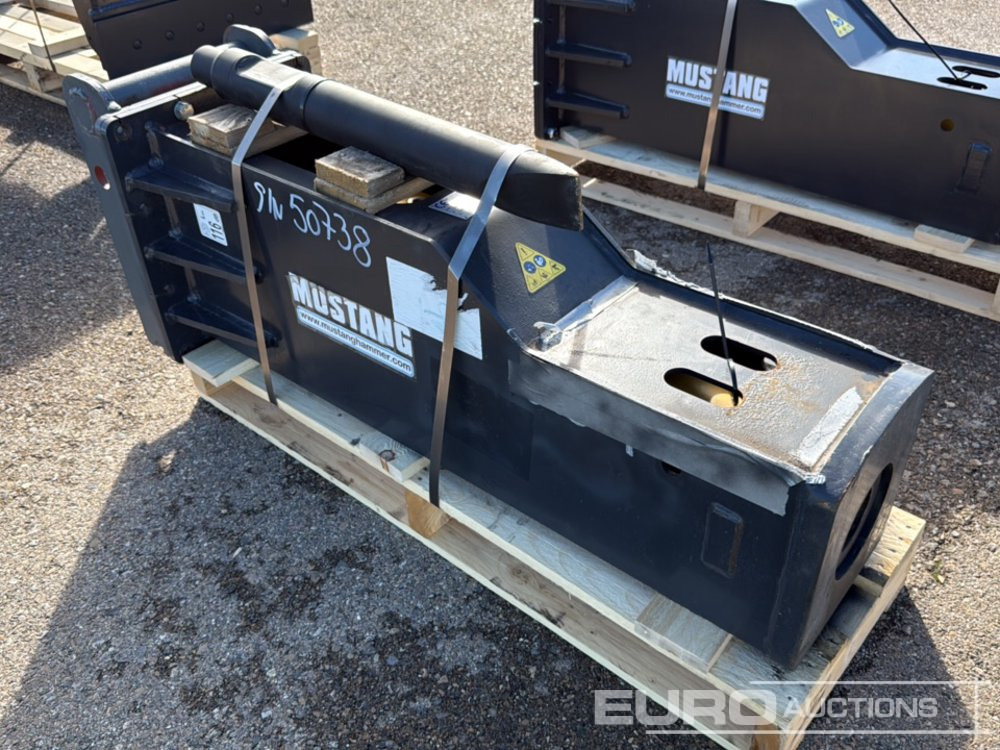 Unused 2025 Mustang HM550 - Hydraulisk hammare: bild 4 Unused 2025 Mustang HM550 - Hydraulisk hammare: bild 4
