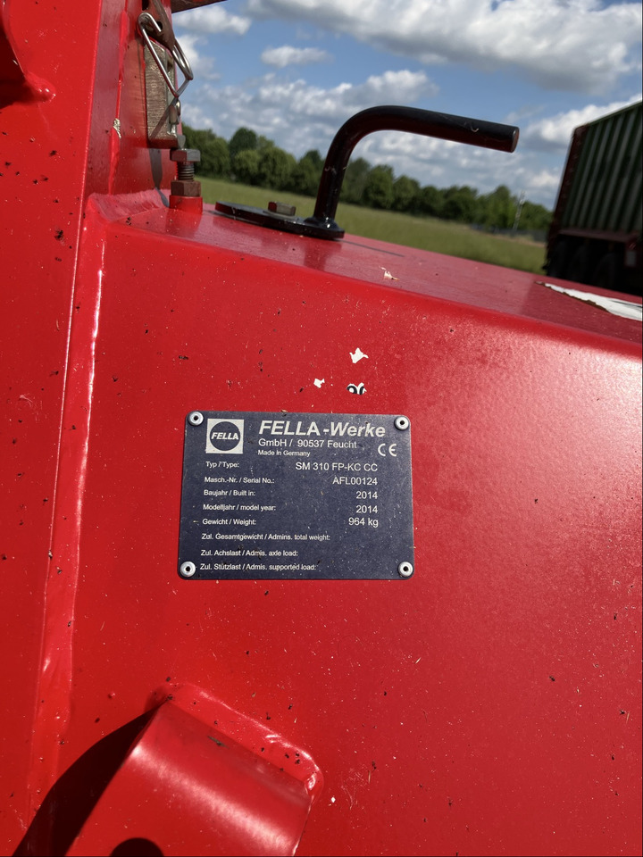 Fella SM 991 TL-KCB - Slåttermaskin: bild 2 Fella SM 991 TL-KCB - Slåttermaskin: bild 2