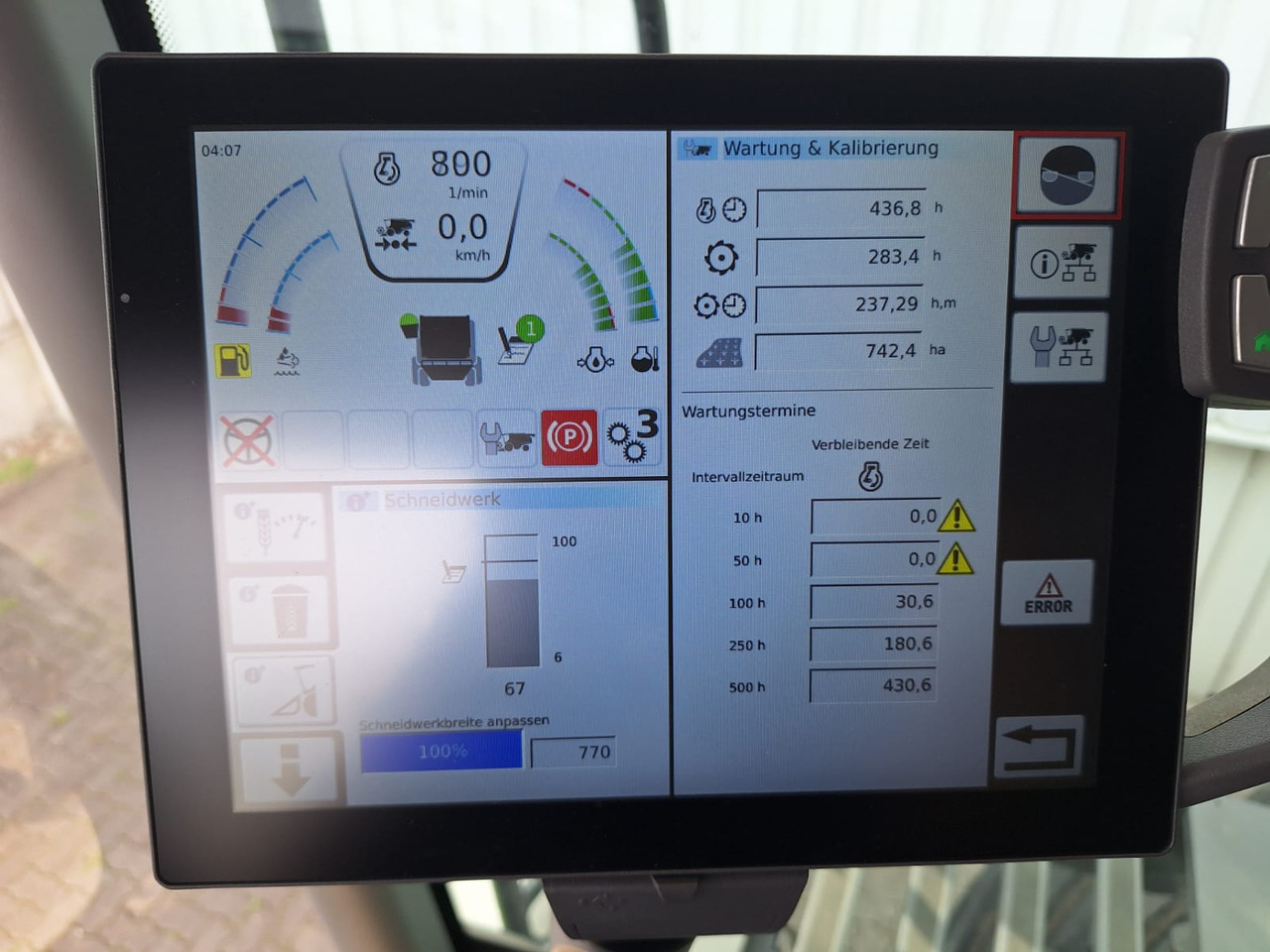 Fendt 6335C - Skördetröska: bild 5 Fendt 6335C - Skördetröska: bild 5
