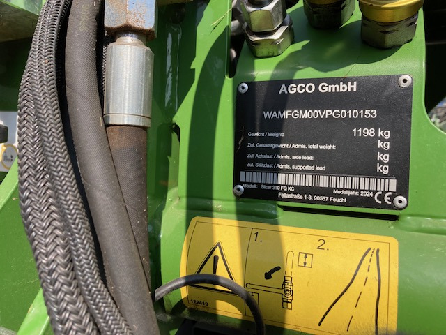 Fendt Slicer 310 FQ KC - Slåttermaskin: bild 2 Fendt Slicer 310 FQ KC - Slåttermaskin: bild 2