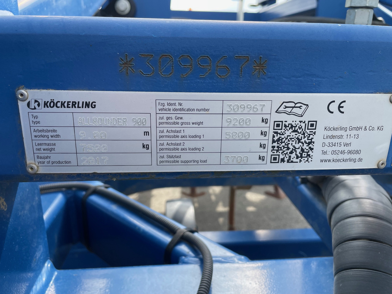 Köckerling 900 Allrounder - Kultivator: bild 2 Köckerling 900 Allrounder - Kultivator: bild 2