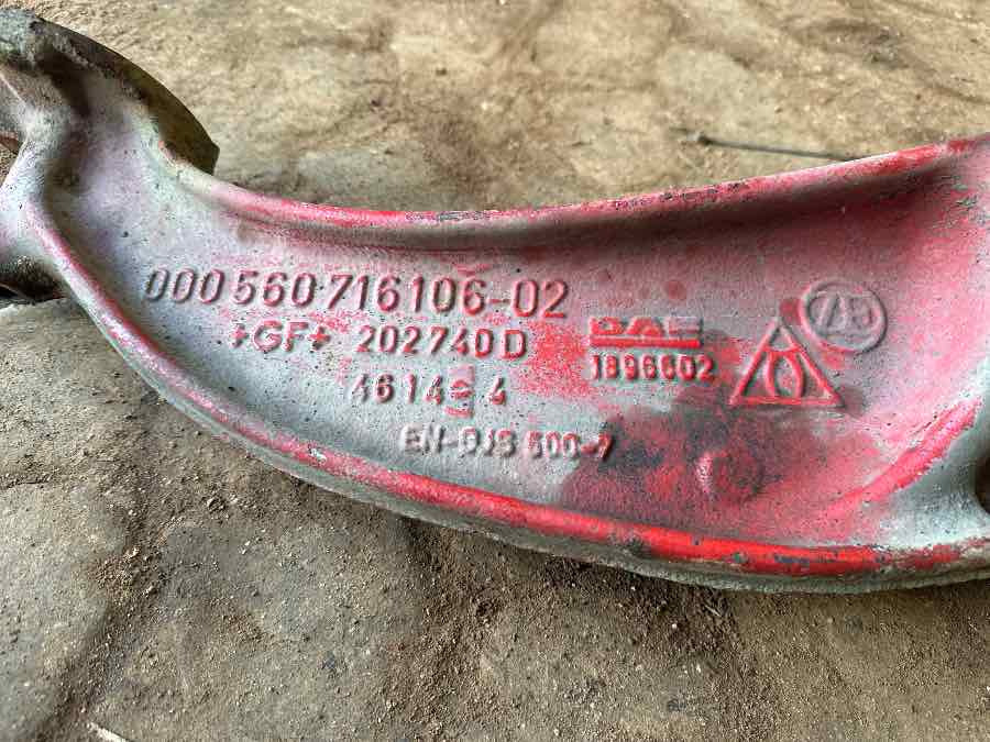 DAF SUSPENSION BRACKET 1896602 - Ram/ Chassi för Lastbil: bild 3 DAF SUSPENSION BRACKET 1896602 - Ram/ Chassi för Lastbil: bild 3