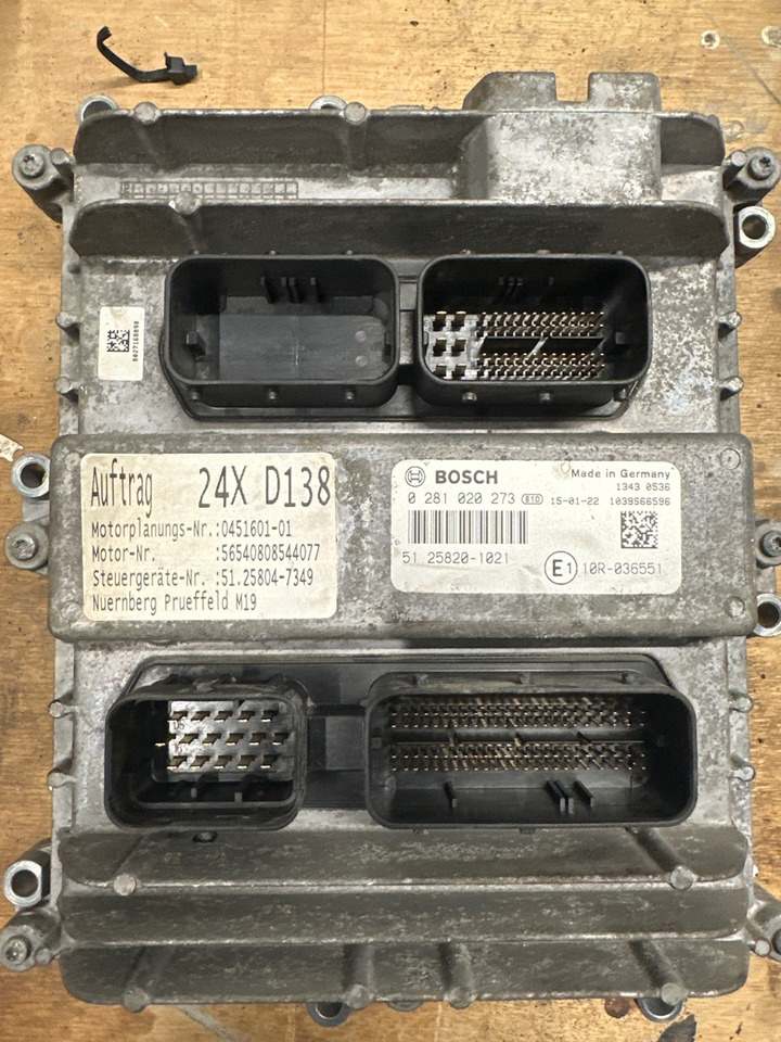 MAN ENGINE ECU 51.25804-7349 - Kontrollenhet för Lastbil: bild 1 MAN ENGINE ECU 51.25804-7349 - Kontrollenhet för Lastbil: bild 1