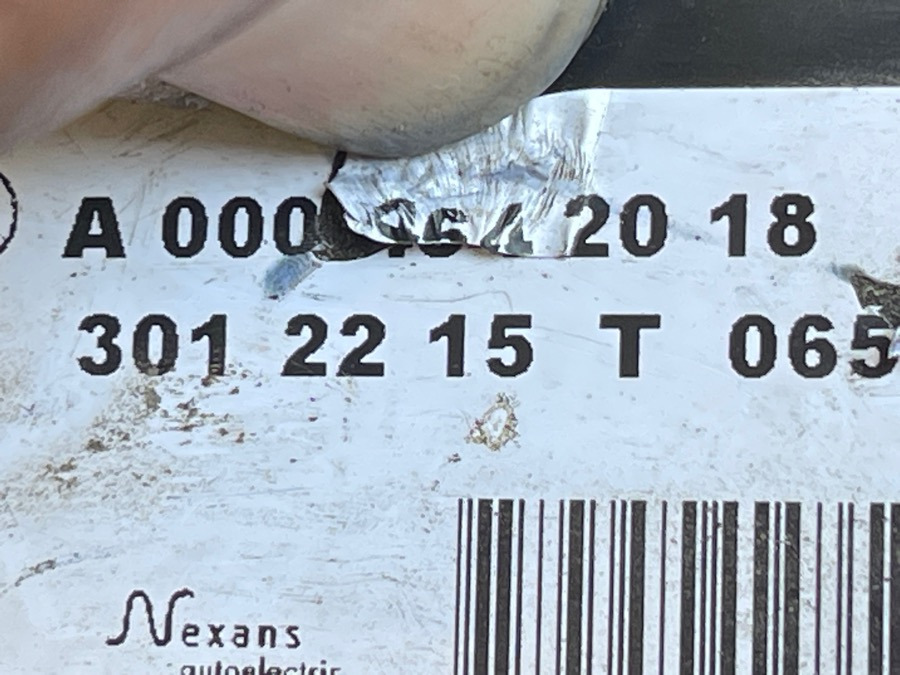 MERCEDES CLOCK SPIN A0004642018 - Hytt och interiör för Lastbil: bild 3 MERCEDES CLOCK SPIN A0004642018 - Hytt och interiör för Lastbil: bild 3