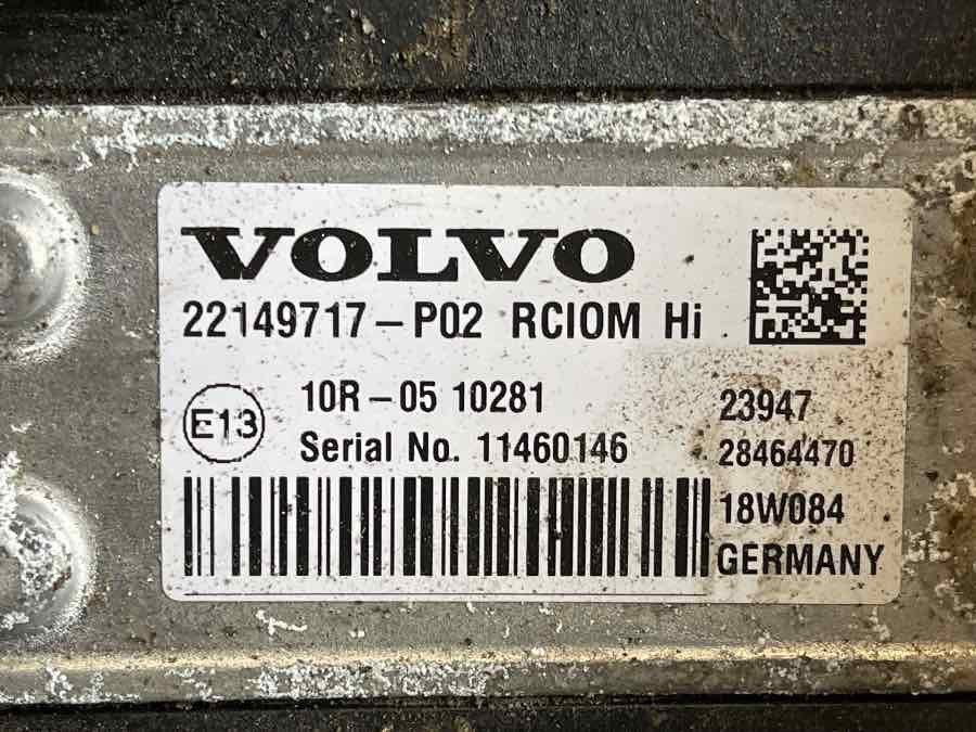 VOLVO ECU RCIOM 22149717 - Elektriskt system för Lastbil: bild 2 VOLVO ECU RCIOM 22149717 - Elektriskt system för Lastbil: bild 2