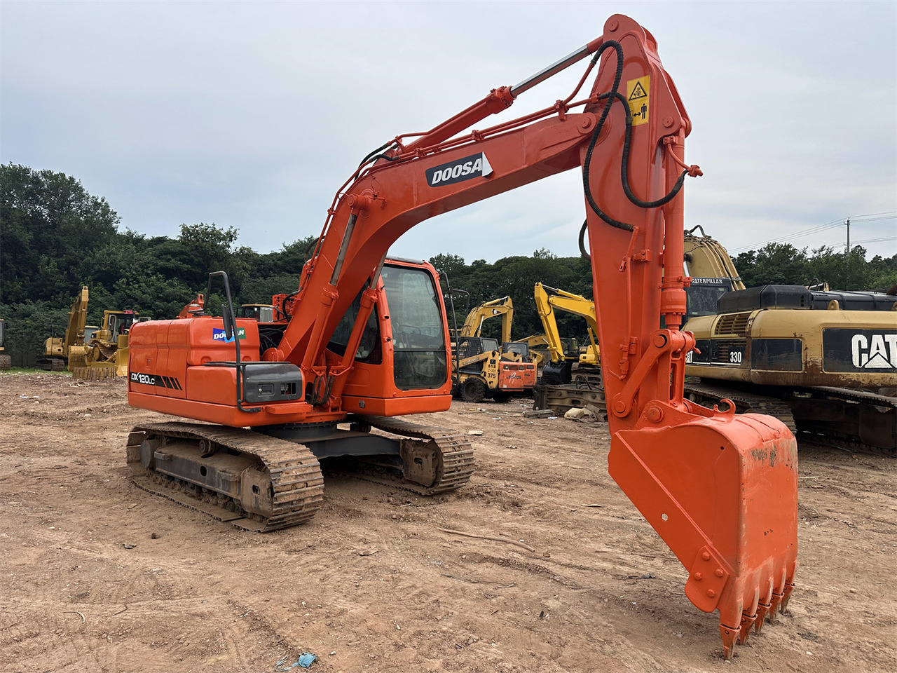 Doosan DX120 - Bandgrävare: bild 5 Doosan DX120 - Bandgrävare: bild 5