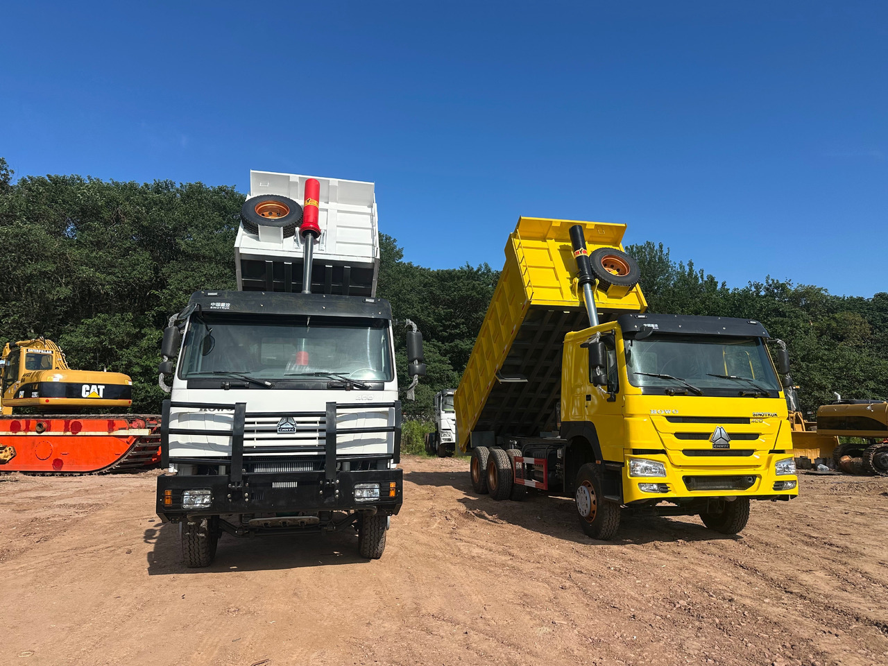 Sinotruk HOWO 400hp 6x4 tipper truck - Tippbil lastbil: bild 3 Sinotruk HOWO 400hp 6x4 tipper truck - Tippbil lastbil: bild 3