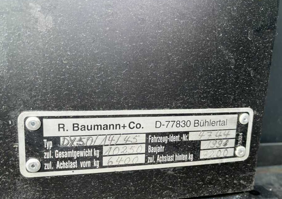 Baumann DX 50/14/45 - Sidlastare: bild 5 Baumann DX 50/14/45 - Sidlastare: bild 5