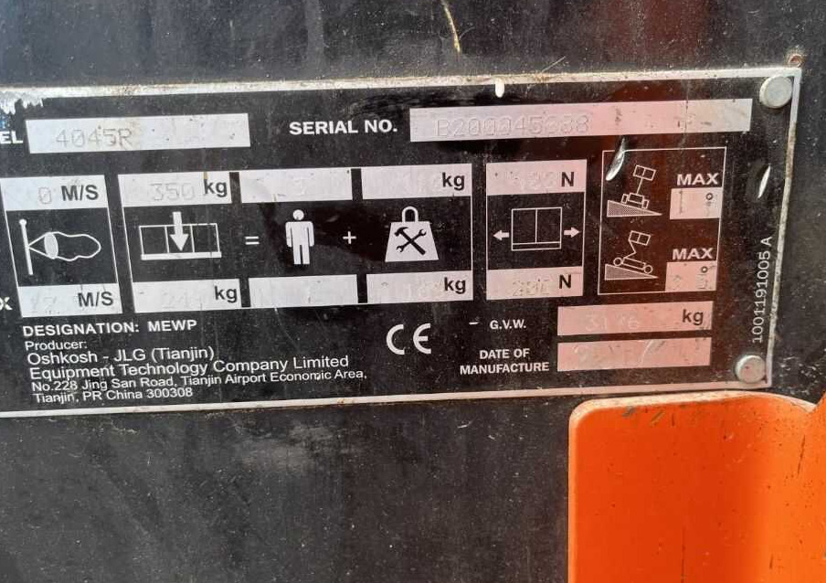 JLG 4045R - Saxlift: bild 4 JLG 4045R - Saxlift: bild 4