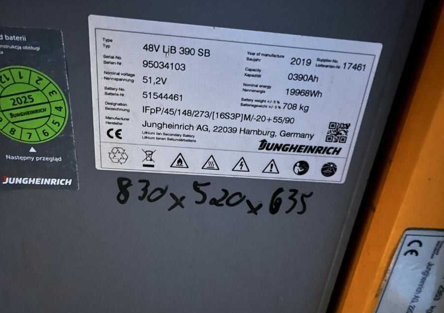 Jungheinrich EFG215 - Eltruck: bild 5 Jungheinrich EFG215 - Eltruck: bild 5