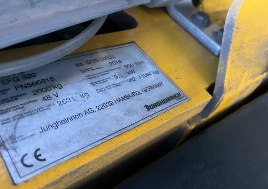 Jungheinrich EFG320 - Eltruck: bild 4 Jungheinrich EFG320 - Eltruck: bild 4