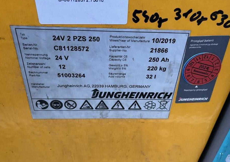 Jungheinrich EZS130 - Dragtruck: bild 5 Jungheinrich EZS130 - Dragtruck: bild 5