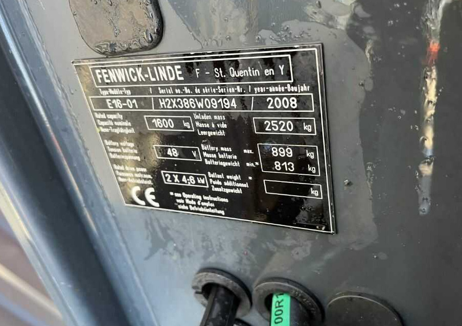 Linde E16-01 - Eltruck: bild 4 Linde E16-01 - Eltruck: bild 4