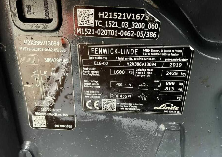 Linde E16-02 - Eltruck: bild 4 Linde E16-02 - Eltruck: bild 4