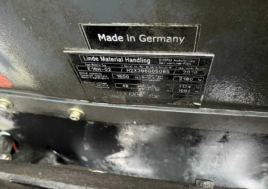 Linde E16H-02 - Eltruck: bild 4 Linde E16H-02 - Eltruck: bild 4