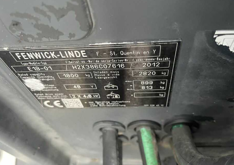Linde E18-01 - Eltruck: bild 4 Linde E18-01 - Eltruck: bild 4