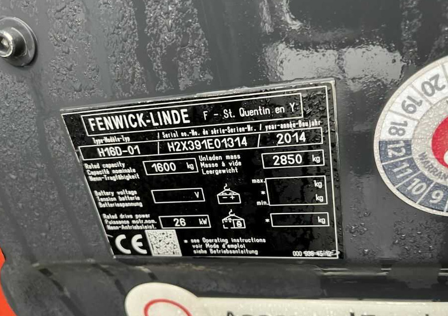 Linde H16D-01 - Dieseltruck: bild 4 Linde H16D-01 - Dieseltruck: bild 4