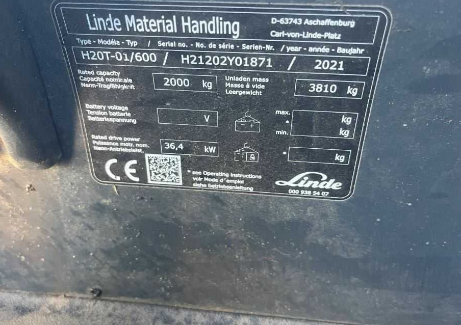 Linde H20T-01/600 - Gasoltruck: bild 4 Linde H20T-01/600 - Gasoltruck: bild 4