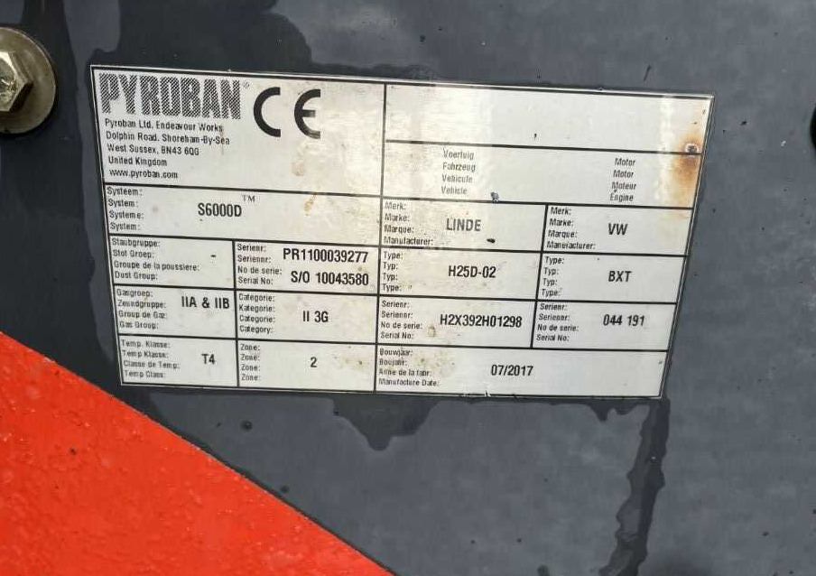 Linde H25D-02 - Dieseltruck: bild 5 Linde H25D-02 - Dieseltruck: bild 5