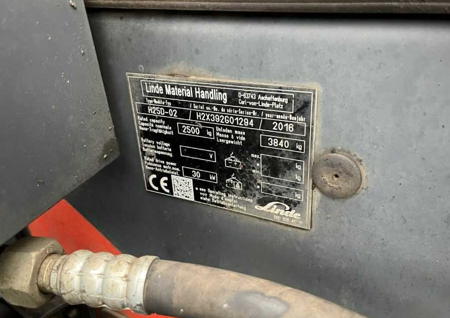 Linde H25D-02 - Dieseltruck: bild 4 Linde H25D-02 - Dieseltruck: bild 4