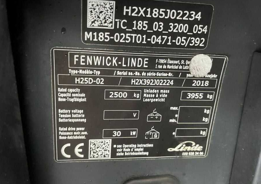 Linde H25D-02 - Dieseltruck: bild 4 Linde H25D-02 - Dieseltruck: bild 4