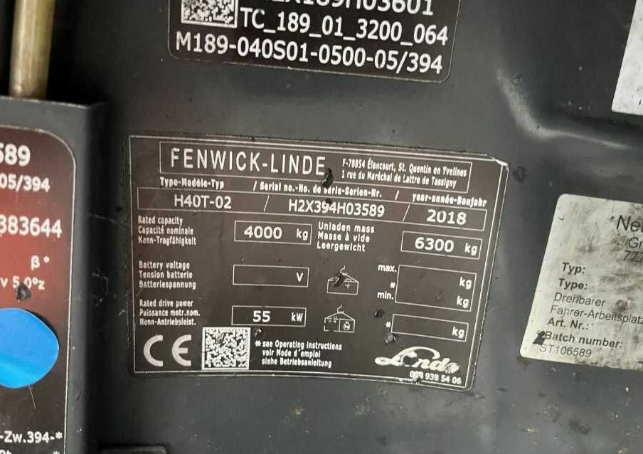 Linde H40T-02 - Gasoltruck: bild 4 Linde H40T-02 - Gasoltruck: bild 4