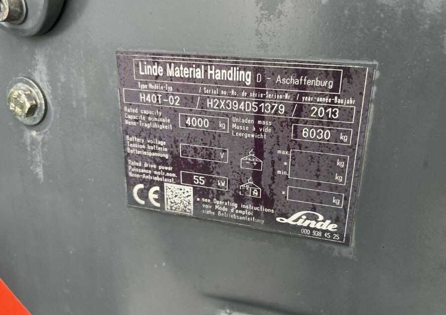 Linde H40T-02 - Gasoltruck: bild 4 Linde H40T-02 - Gasoltruck: bild 4
