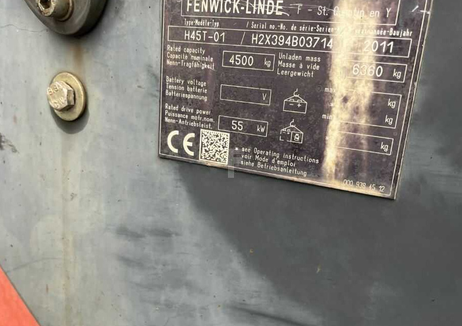 Linde H45T-01 - Gasoltruck: bild 4 Linde H45T-01 - Gasoltruck: bild 4