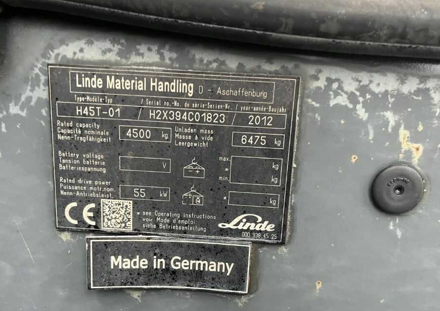Linde H45T-01 - Gasoltruck: bild 4 Linde H45T-01 - Gasoltruck: bild 4