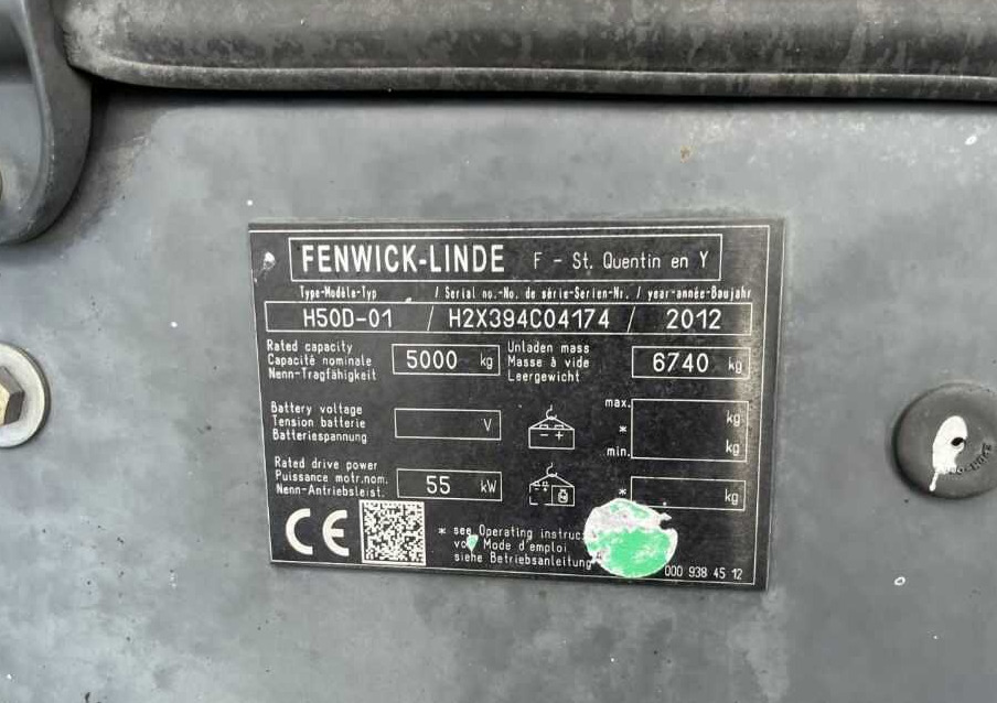 Linde H50D-01 - Dieseltruck: bild 4 Linde H50D-01 - Dieseltruck: bild 4