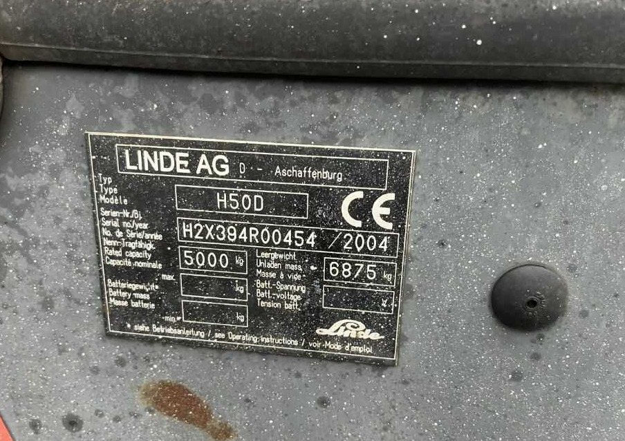 Linde H50D - Dieseltruck: bild 4 Linde H50D - Dieseltruck: bild 4