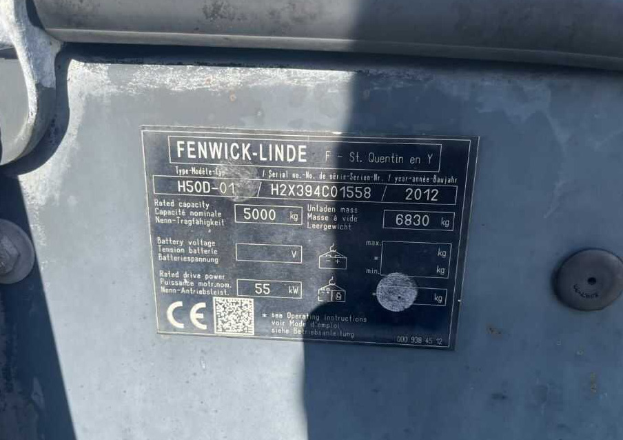 Linde H50D - Dieseltruck: bild 4 Linde H50D - Dieseltruck: bild 4