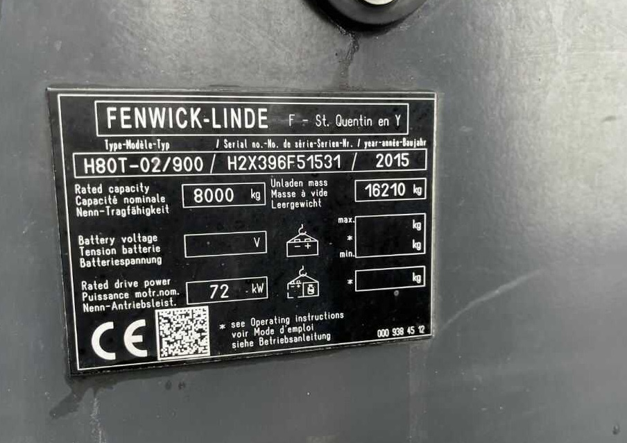 Linde H80T-02/900 - Gasoltruck: bild 4 Linde H80T-02/900 - Gasoltruck: bild 4