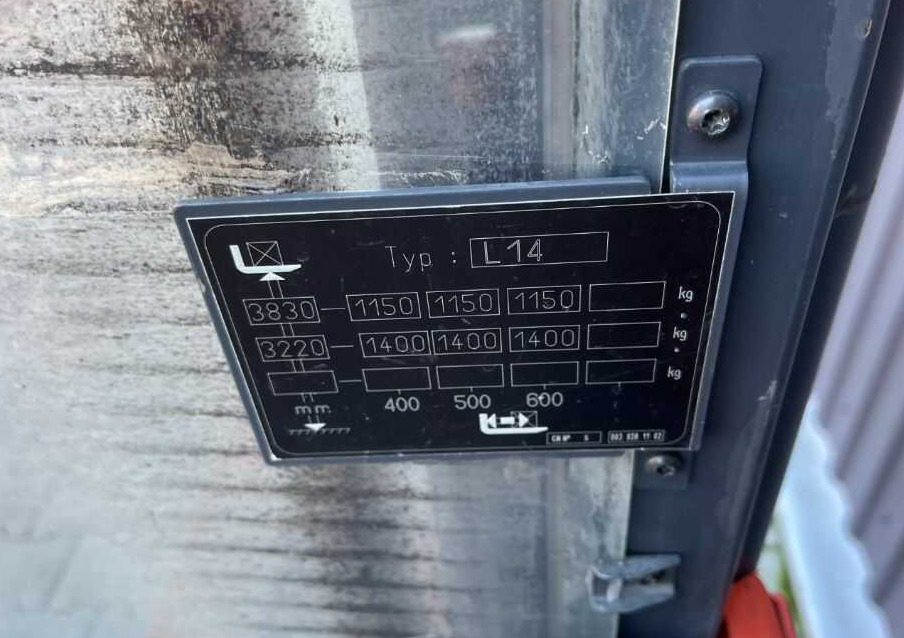 Linde L14 - Staplare: bild 5 Linde L14 - Staplare: bild 5