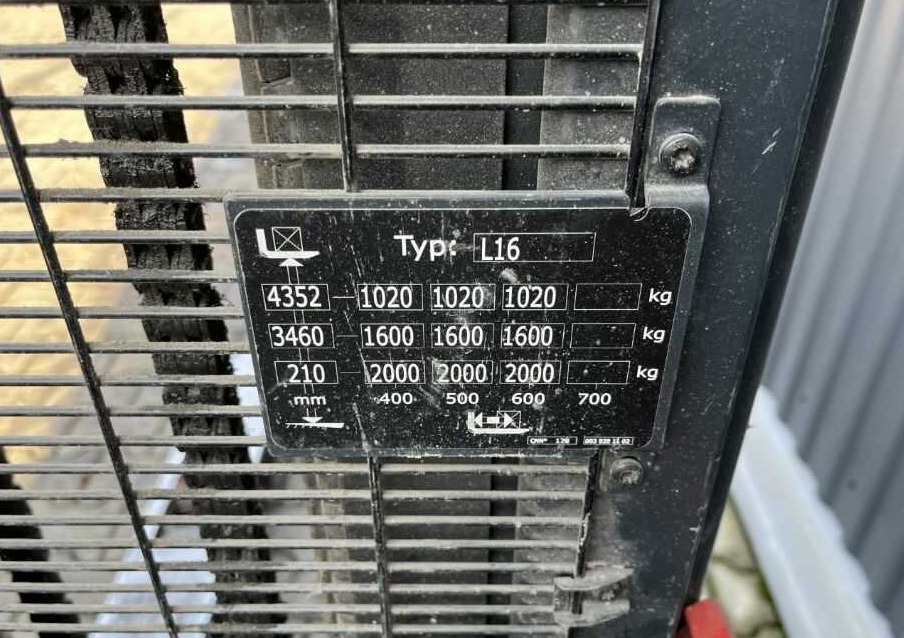 Linde L16 - Staplare: bild 5 Linde L16 - Staplare: bild 5