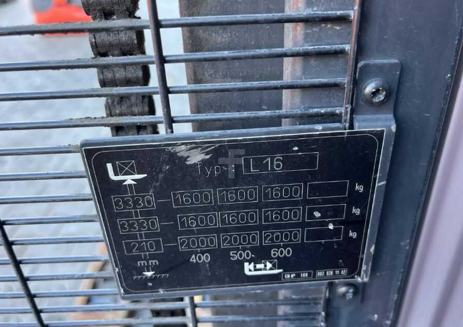 Linde L16 - Staplare: bild 5 Linde L16 - Staplare: bild 5