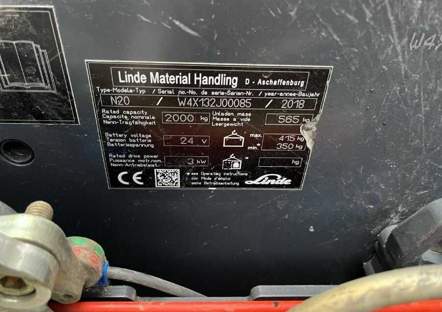 Linde N20 - Plocktruck: bild 4 Linde N20 - Plocktruck: bild 4