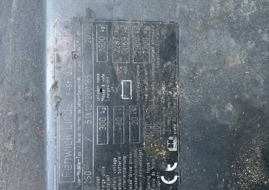 Linde P250 - Dragtruck: bild 4 Linde P250 - Dragtruck: bild 4