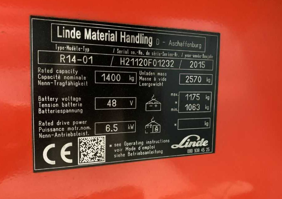 Linde R14-01 - Skjutstativtruck: bild 4 Linde R14-01 - Skjutstativtruck: bild 4