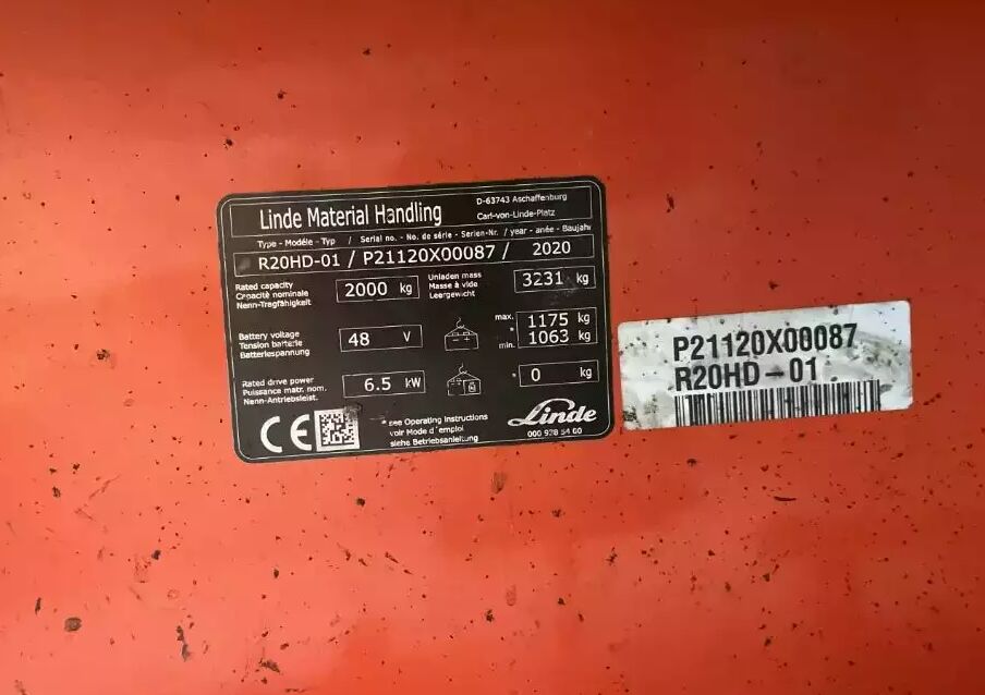 Linde R20HD-01 - Skjutstativtruck: bild 4 Linde R20HD-01 - Skjutstativtruck: bild 4
