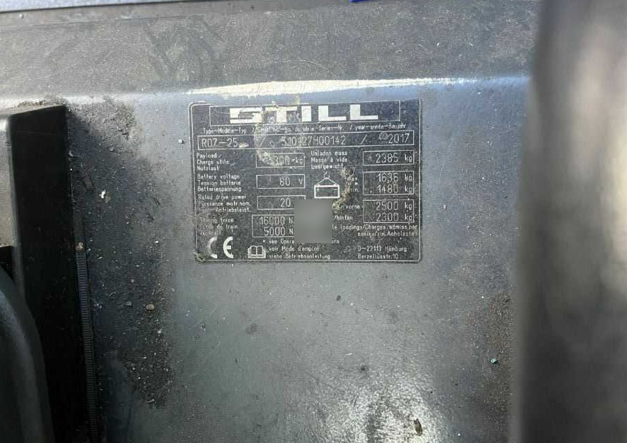 Still R07-25 - Dragtruck: bild 4 Still R07-25 - Dragtruck: bild 4