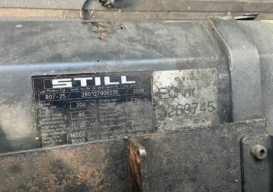 Still R07-25 - Dragtruck: bild 4 Still R07-25 - Dragtruck: bild 4