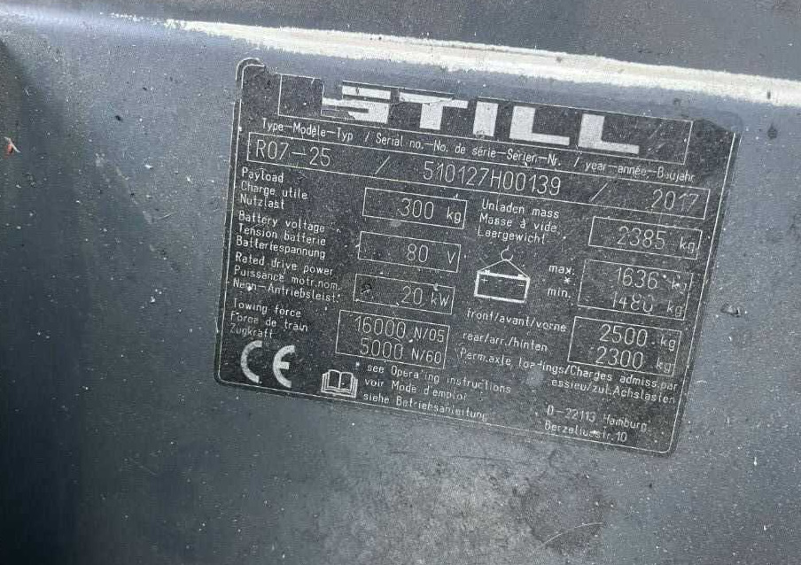 Still R07-25 - Dragtruck: bild 4 Still R07-25 - Dragtruck: bild 4