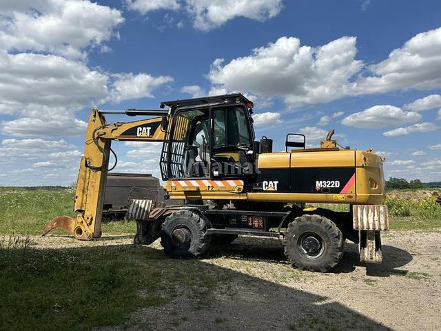 Caterpillar M322D VAH - Minigrävmaskin: bild 1 Caterpillar M322D VAH - Minigrävmaskin: bild 1