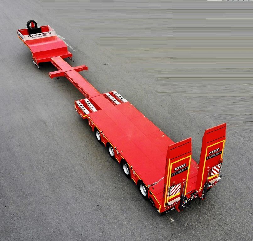 VEGA TRAILER 4 Axle Low-Bed (OZS-L4) - Låg lastare semitrailer: bild 2 VEGA TRAILER 4 Axle Low-Bed (OZS-L4) - Låg lastare semitrailer: bild 2